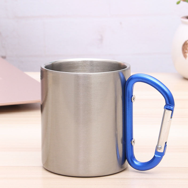 Multifunctional Stainless Steel Camping Mug