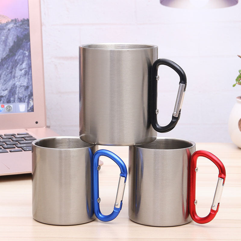 Multifunctional Stainless Steel Camping Mug