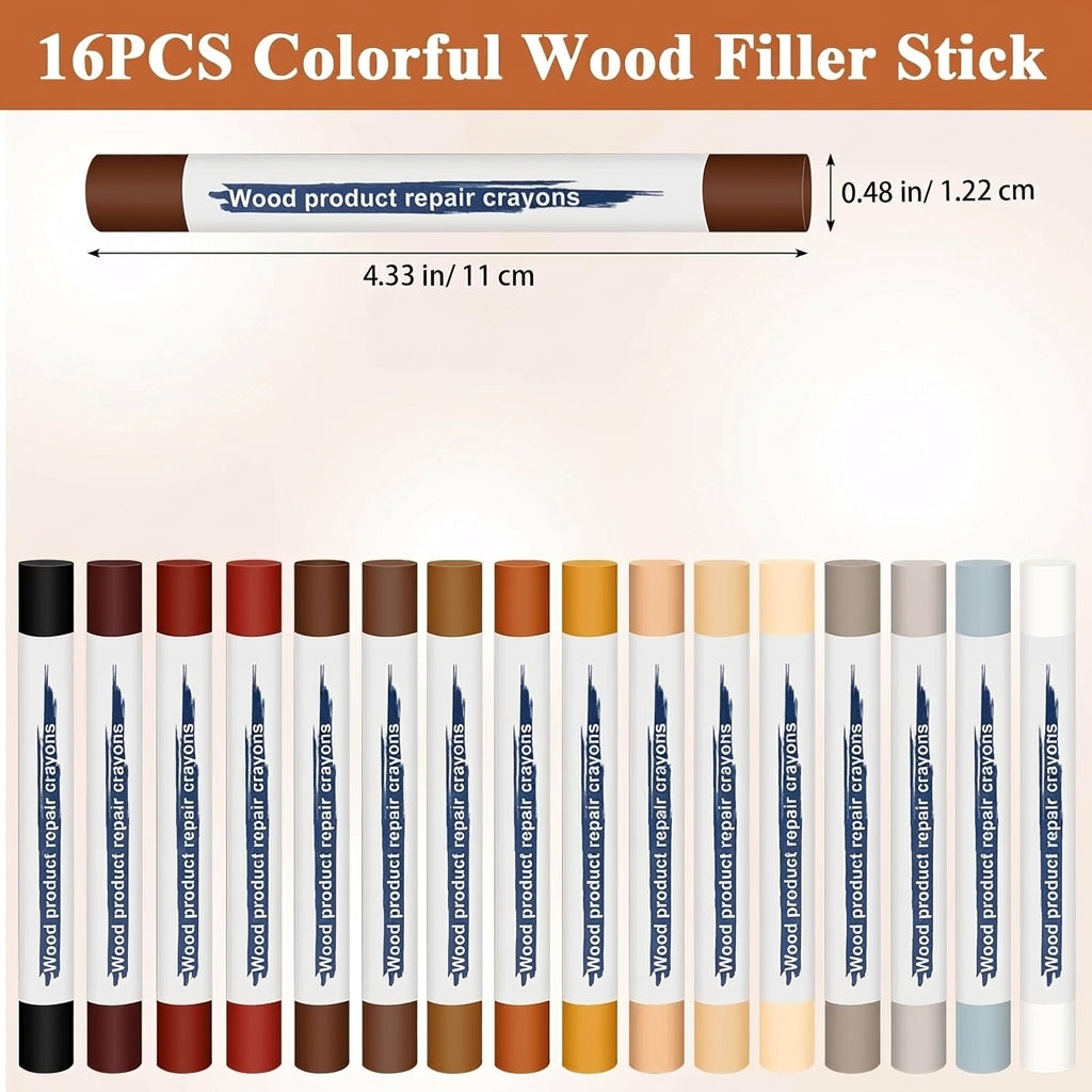 TimberTint™ Holzreparatur-Marker-Set