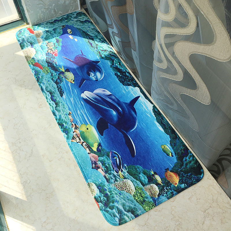 Marine Life Bath Mat