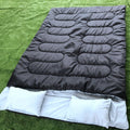 Travel Blanket with Integrated Pillows
