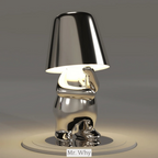 5 Brothers kabellose LED-Tischlampe – Wiederaufladbar & dimmbar