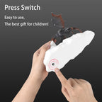 3D-Druck LED-Feuerdrachen-Nachtlampe