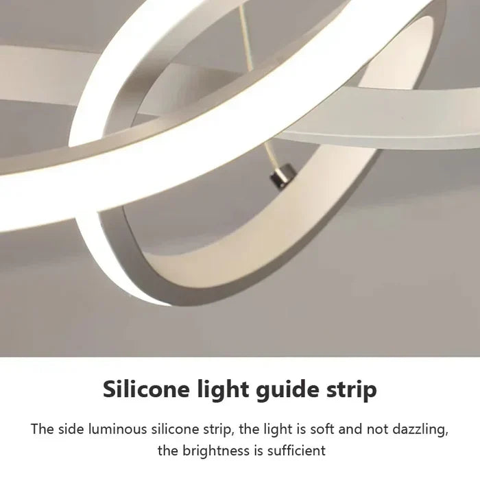 WaveGlow Modern LED Ceiling Lamp