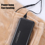 USB Heated Flannel Blanket