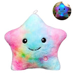 Bright LED Star Cuddly Pillow for Kids