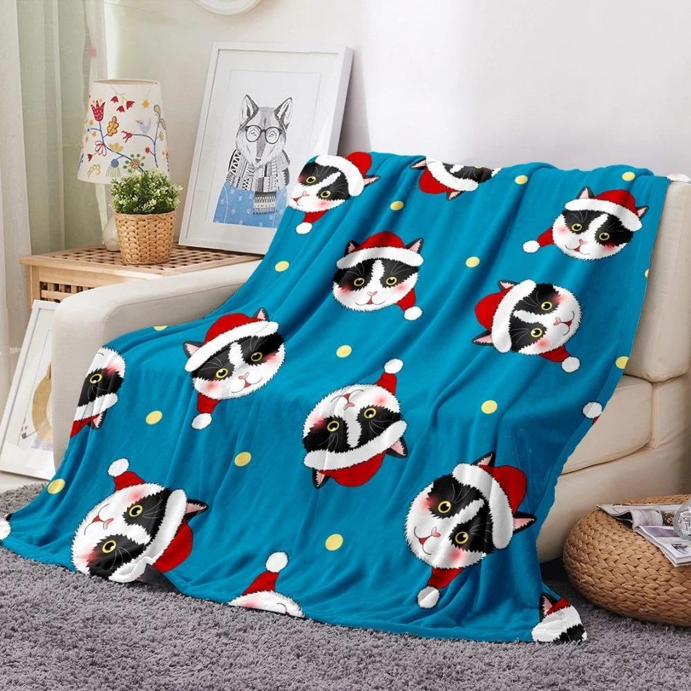 Christmas Printing Flannel Blanket