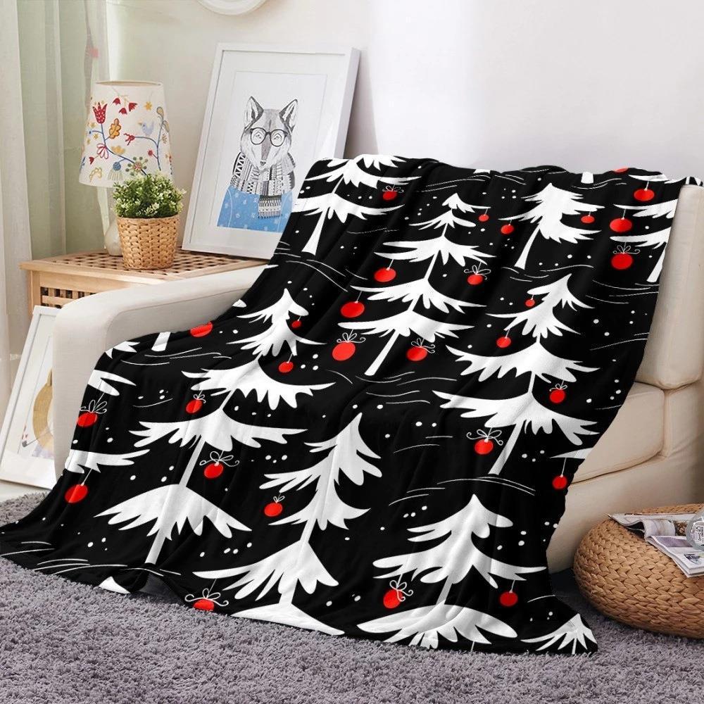Christmas Printing Flannel Blanket