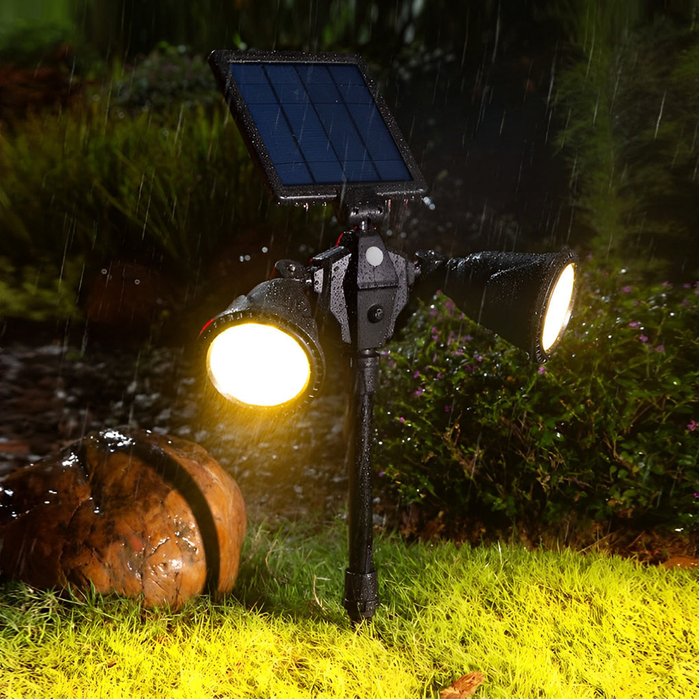 Wasserdichte Solar-Gartenleuchten mit Bewegungssensor