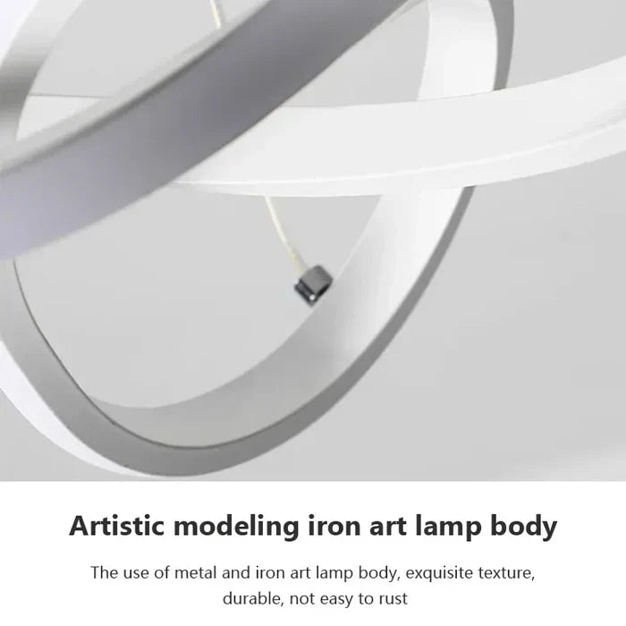 WaveGlow Modern LED Ceiling Lamp