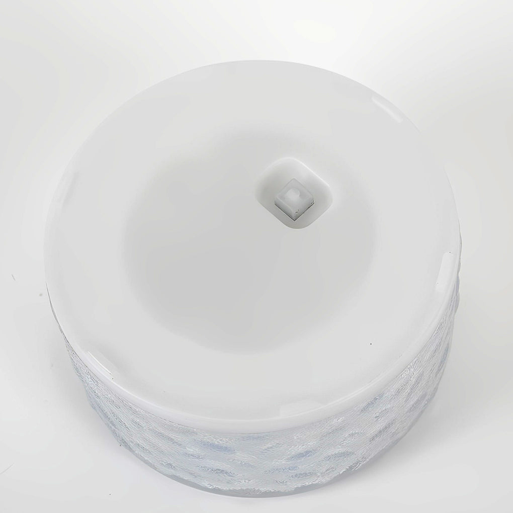 4er-Set integrierte LED-Eisblock-Leuchten für den Außenbereich