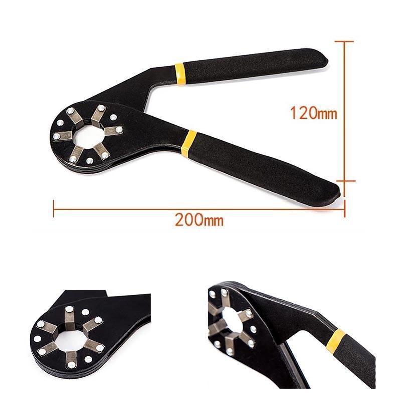 14-in-1 Logger Head verstellbarer Schraubenschlüssel mit Bionic-Griff