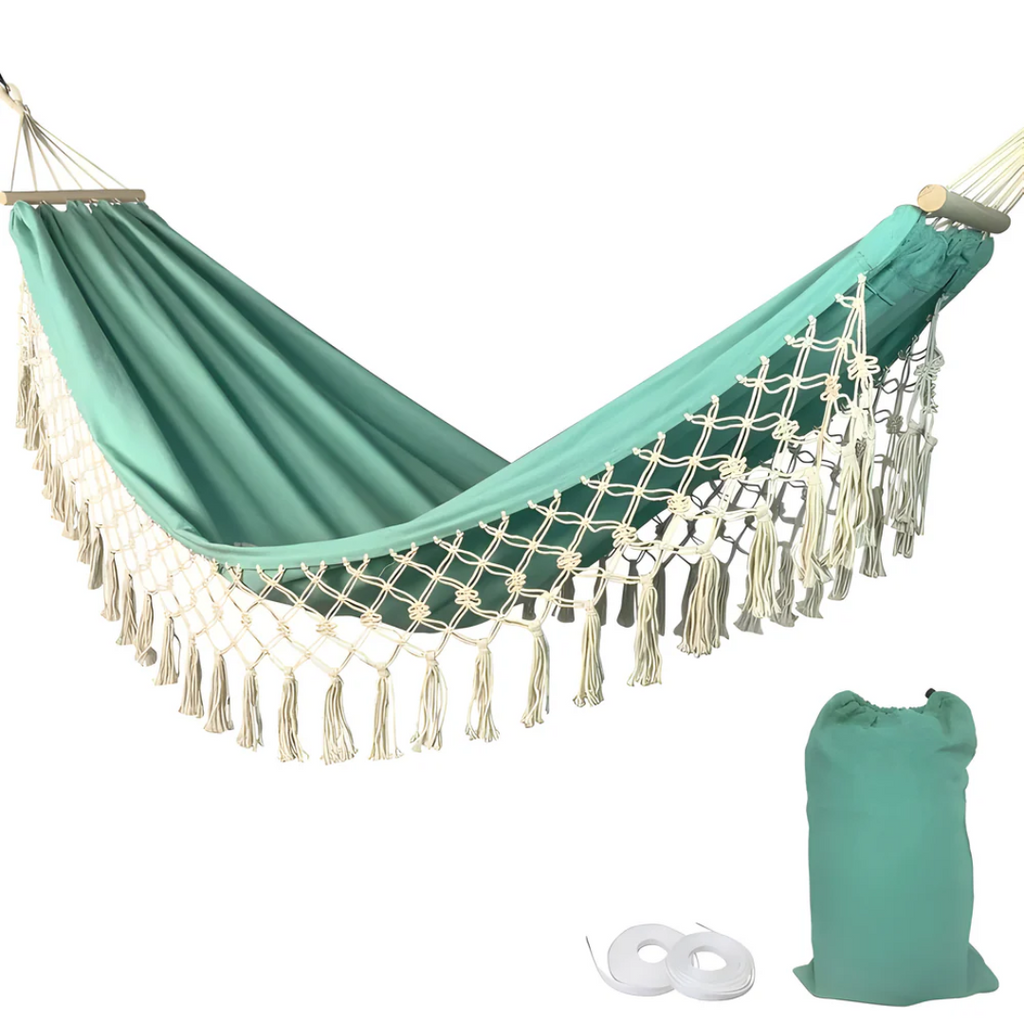 Comfortable Boho Cotton Hammock