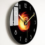 Elegant Glass Wall Clock