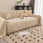 Speckled Pattern Chenille Sofa Cover