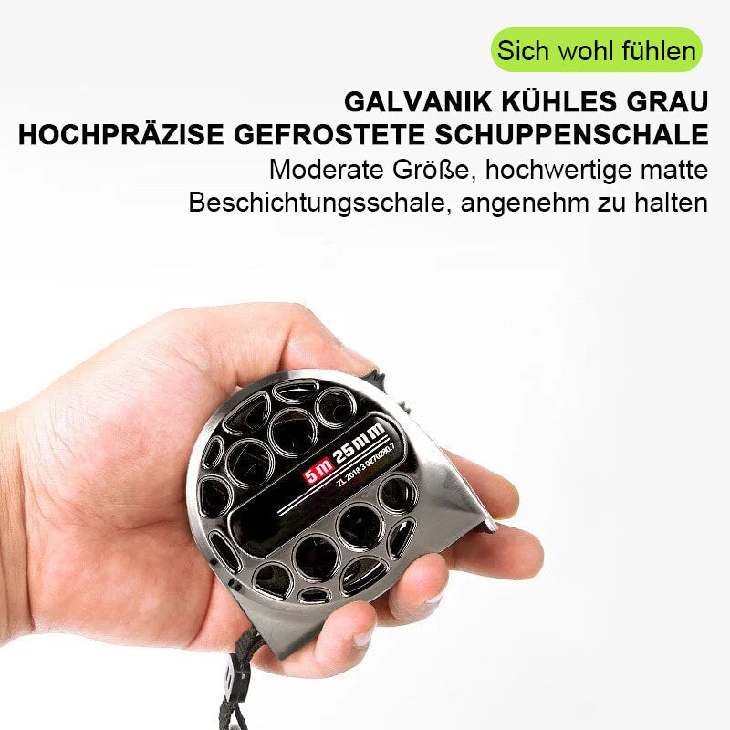 Teleskop-Maßband aus Edelstahl mit Korrosionsschutz