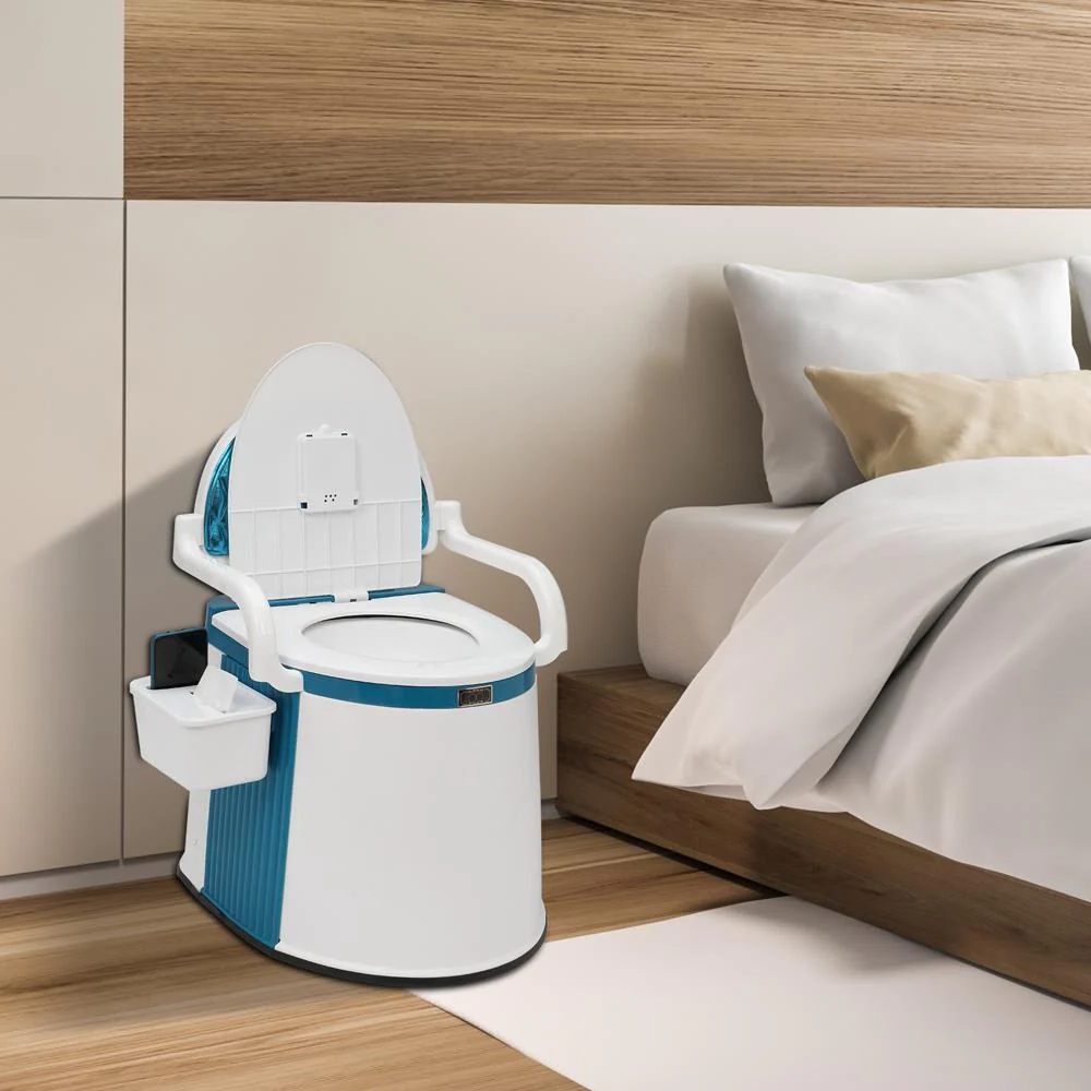 Tragbare Toilette für Erwachsene und Senioren