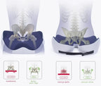 Memory Foam Sit Bone Relief Seat Cushion
