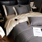 OpulenceSleep 4-Piece Satin Bedding Set