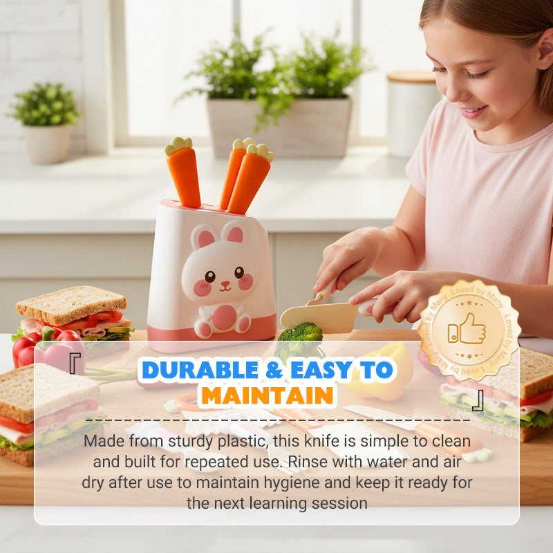 SliceGuard Child-Safe Cutting Set
