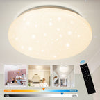 24W LED-Deckenleuchte mit Sternenhimmel-Effekt, dimmbar
