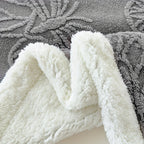 Soft Fleece Blanket with Butterfly Design