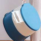 Moderne bodenstehende Kunststoff-Toilette