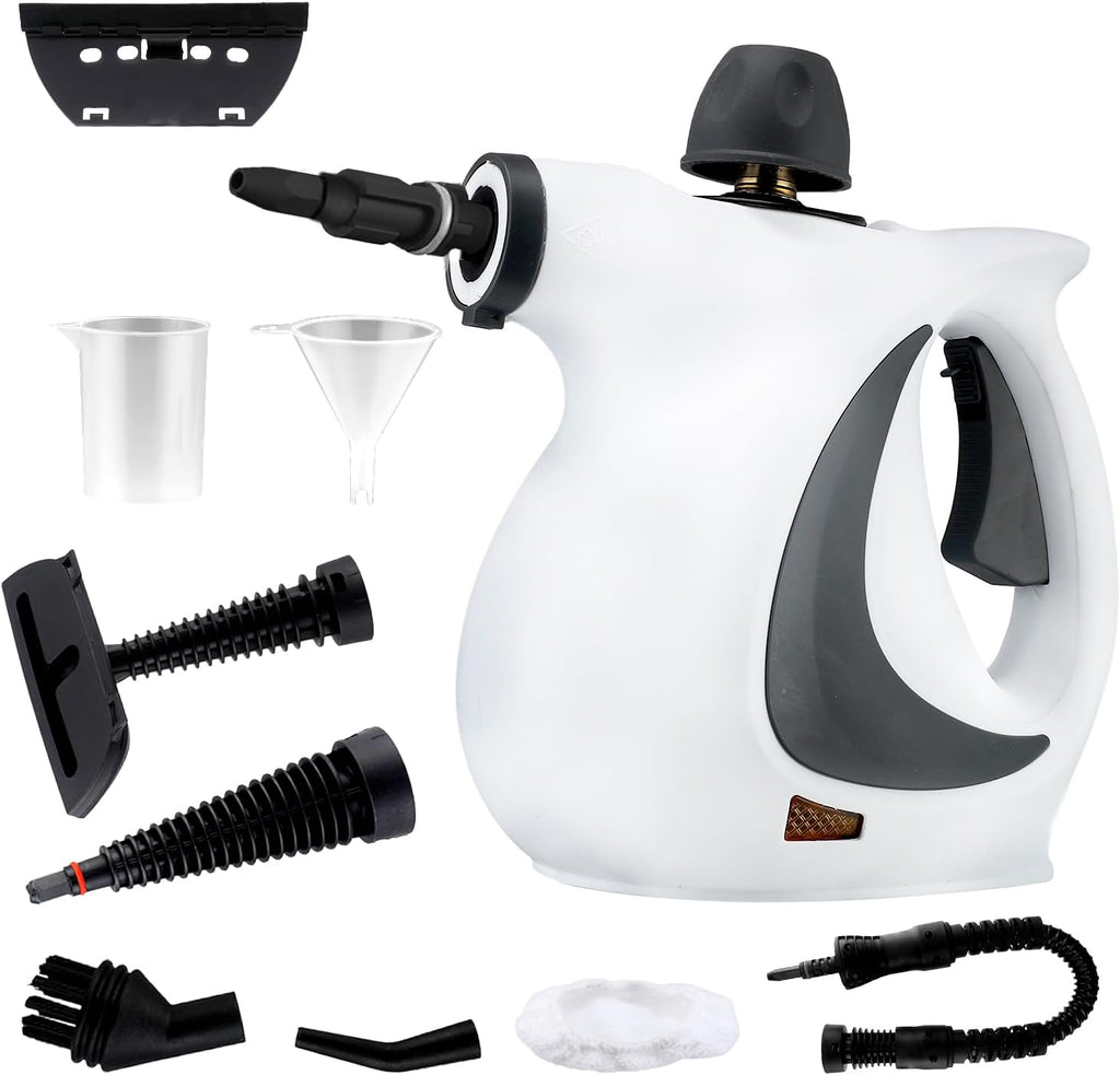 Handdampfreiniger mit 9-teiligem Zubehörset