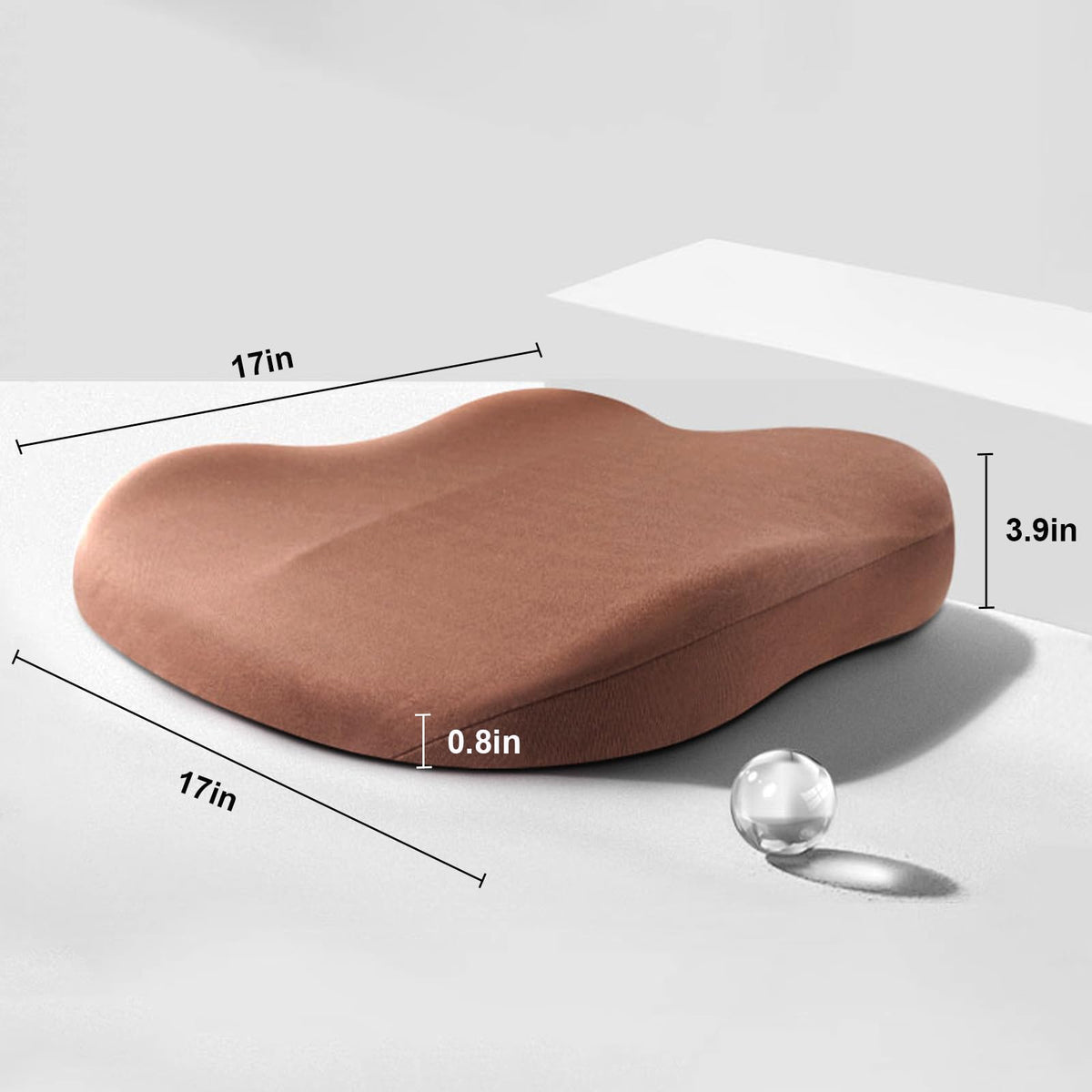 ZitComfort Ergonomisches Sitzerhöhungskissen für Auto & Büro