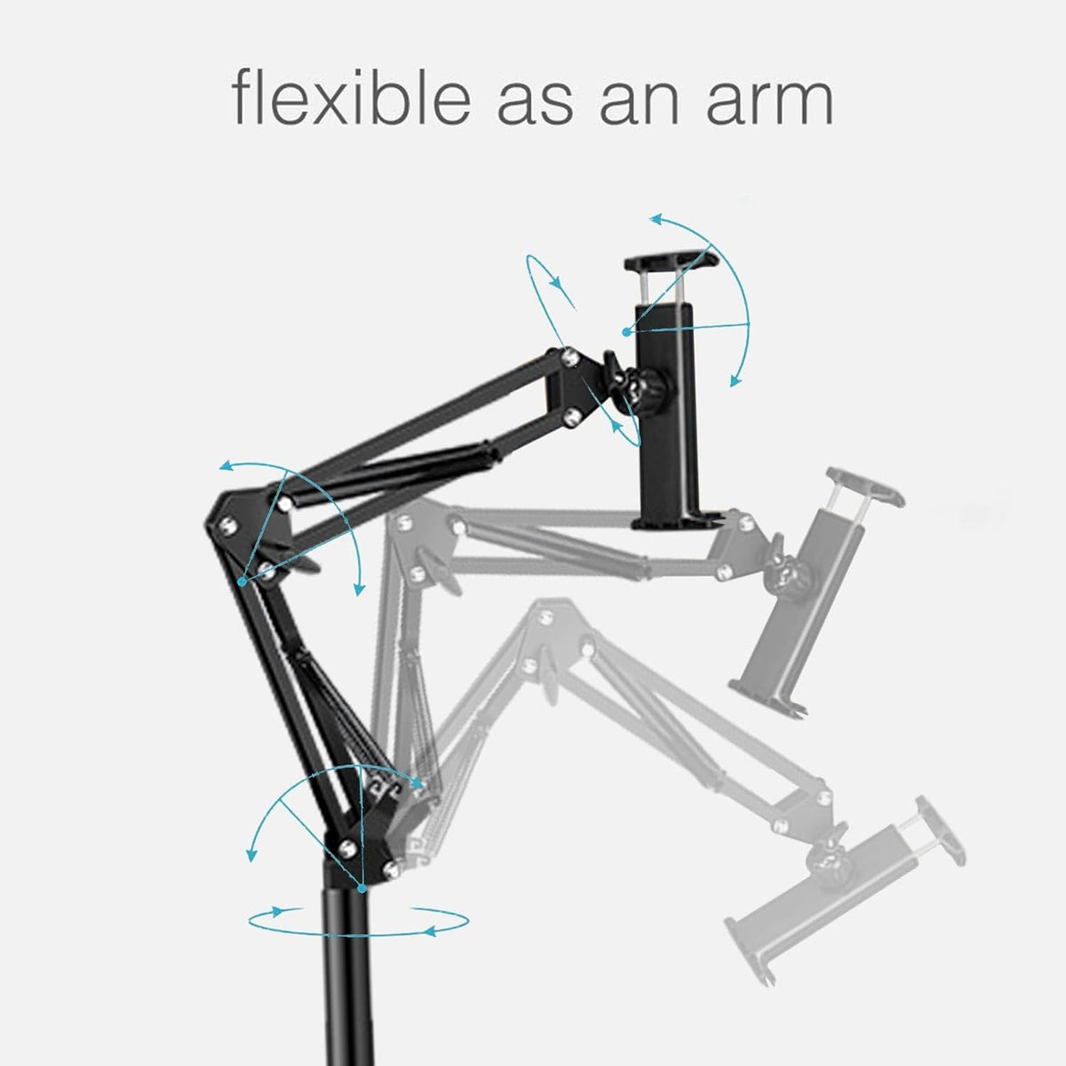 Adjustable 360° Phone and Tablet Floor Stand
