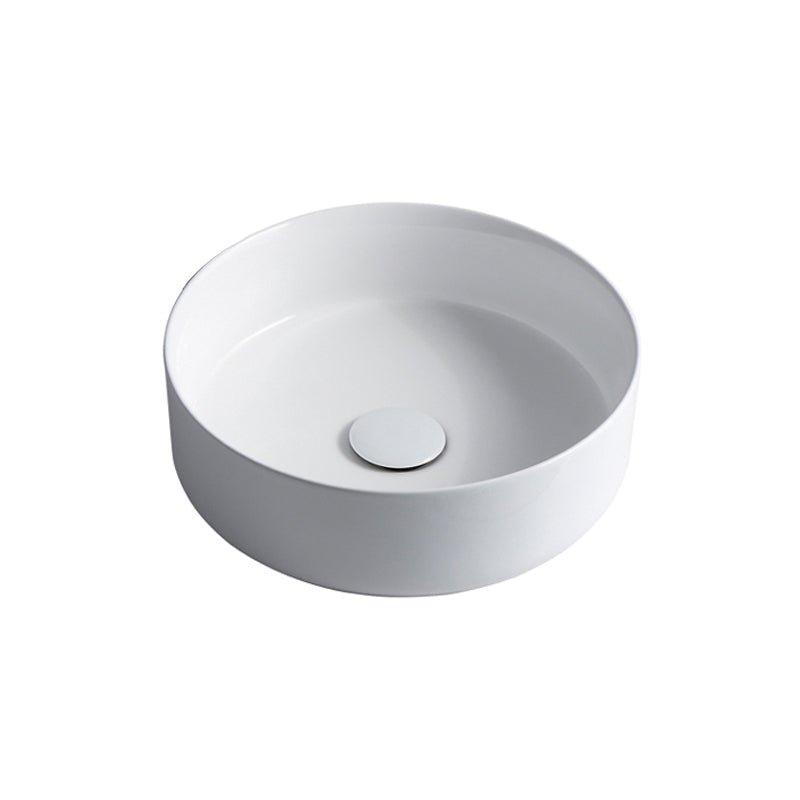 Modern Ceramic Round Vessel Sink