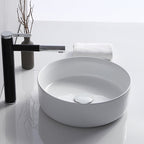 Modern Ceramic Round Vessel Sink