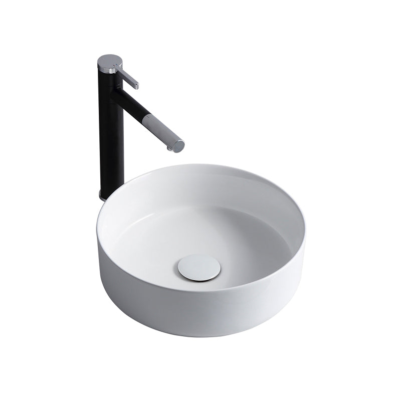 Modern Ceramic Round Vessel Sink