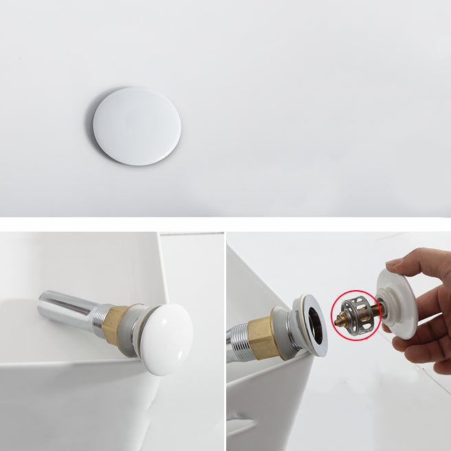 Modern Ceramic Round Vessel Sink