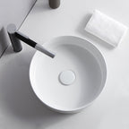 Modern Ceramic Round Vessel Sink