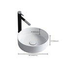 Modern Ceramic Round Vessel Sink
