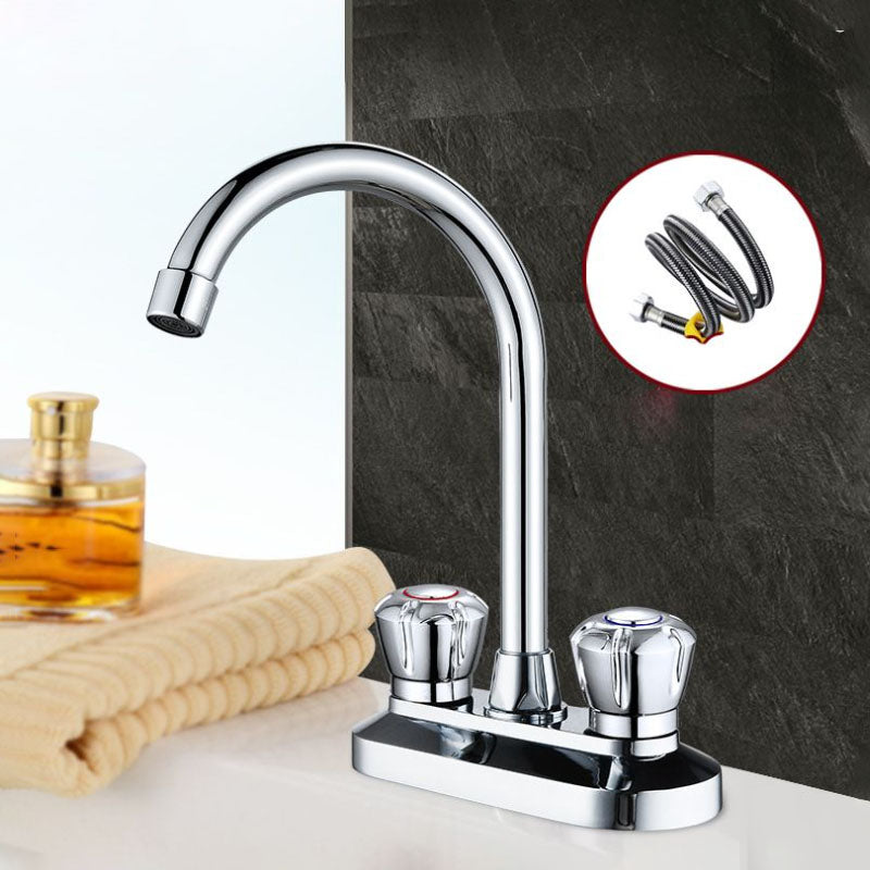 High Arch Brass Bathroom Faucet