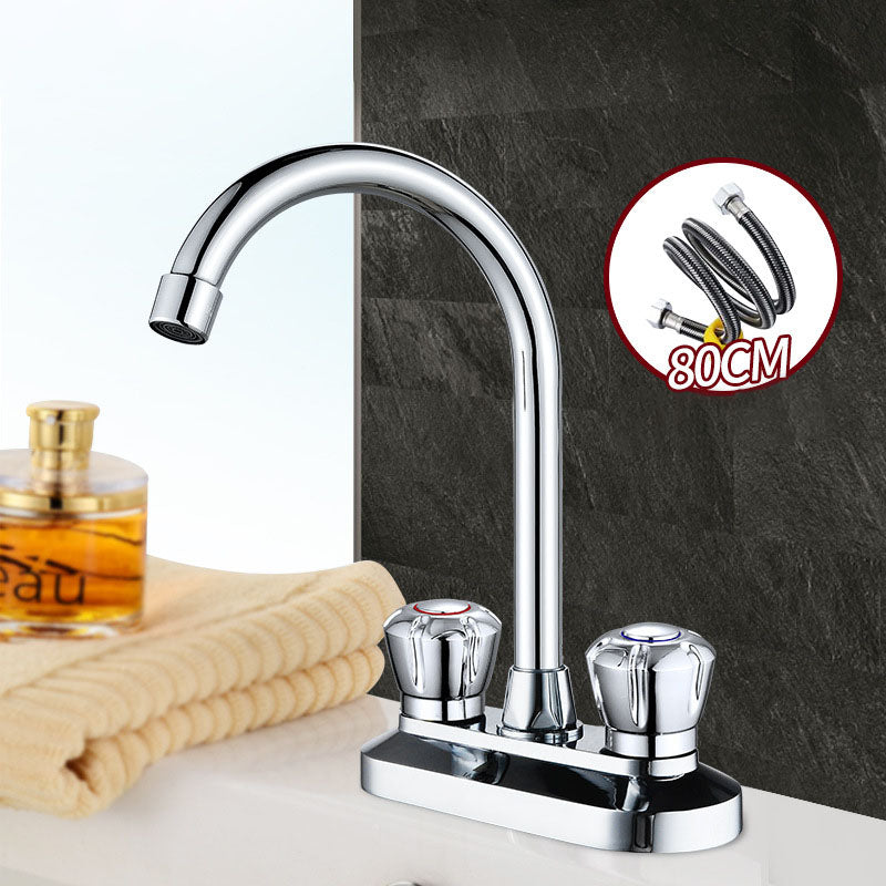 High Arch Brass Bathroom Faucet