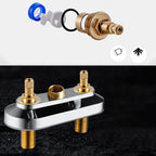 High Arch Brass Bathroom Faucet