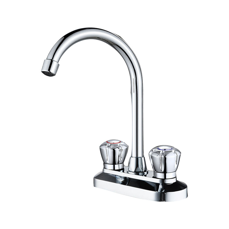 High Arch Brass Bathroom Faucet
