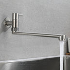 Stainless Steel Wall-Mounted Pot Filler