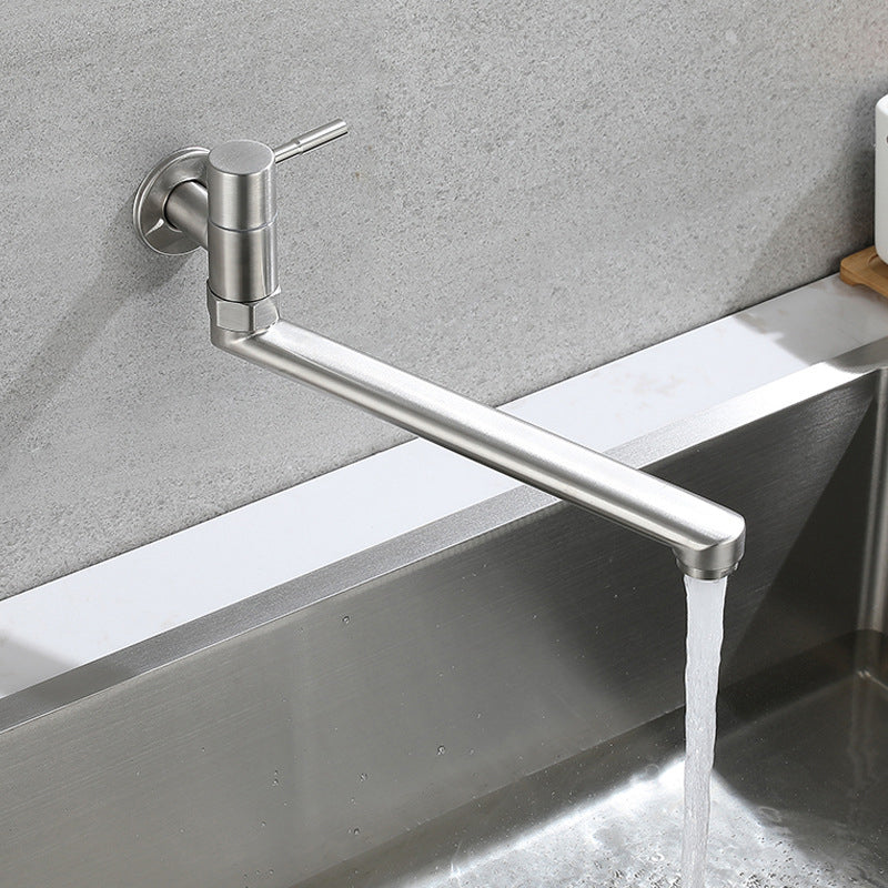 Stainless Steel Wall-Mounted Pot Filler
