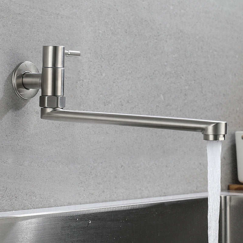 Stainless Steel Wall-Mounted Pot Filler