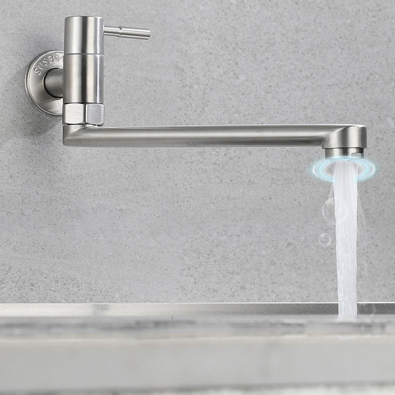 Stainless Steel Wall-Mounted Pot Filler