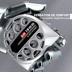Einziehbares metrisches Maßband aus Edelstahl