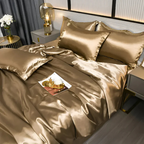 Silk-Finish Bedding Set