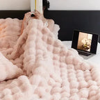 VeluLuxe Faux Fur Fluffy Blanket