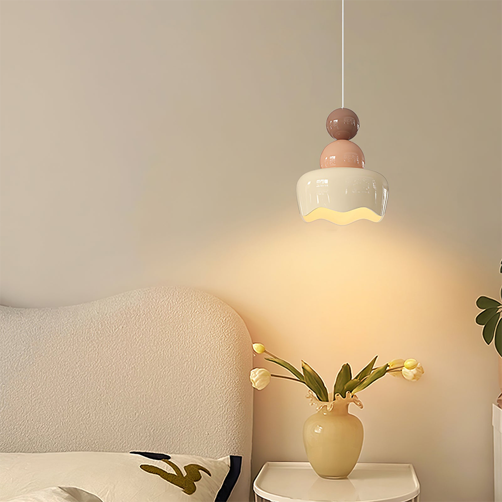 Cream Sunny Schlafzimmer-Pendelleuchte