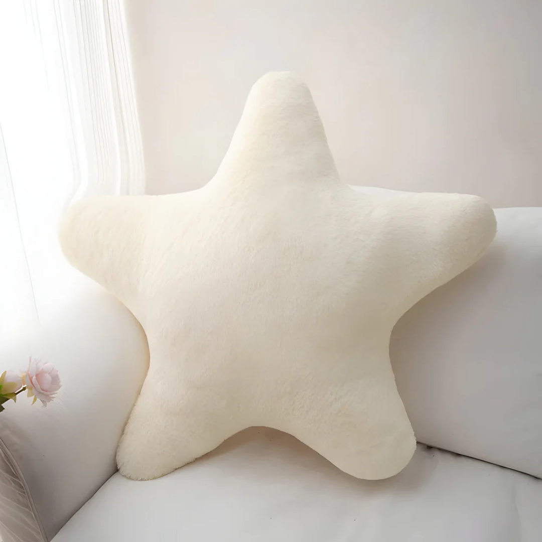 Star-shaped Decorative Pillow