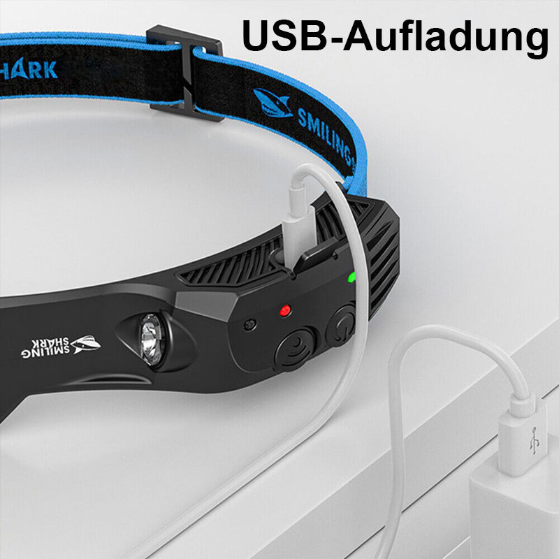 Heller LED-Stirnband-Scheinwerfer für den Außenbereich